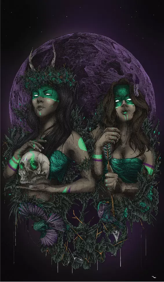 Daughters of the Moon by Tomasz Majewski